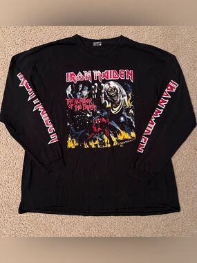 Iron Maiden The Number of the Beast shirt